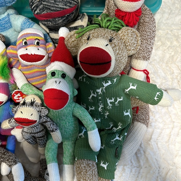 Large Sock Monkey Collection - Picture 4 of 6